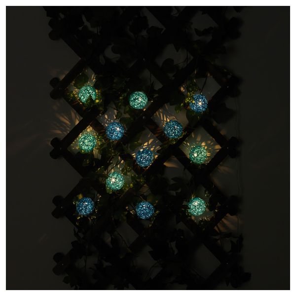 Украшение для гирлянды СОЛВИДЕН, синий, бирюзовый - фото 2