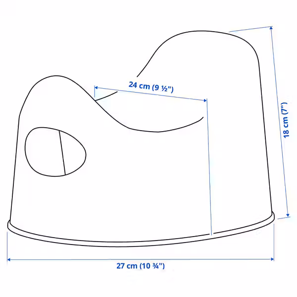 IKEA, дополнительный ракурс - схема-чертеж с размерами