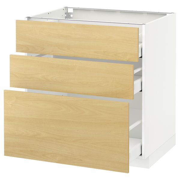 IKEA, вид спереди - схема-чертеж с размерами