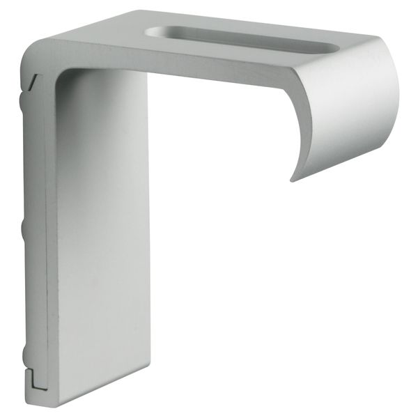 Стенной крепеж КВАРТАЛ, цвет алюминия (7 см) - фото 1