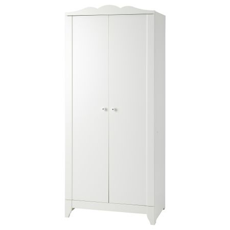 Шкаф платяной ХЕНСВИК, белый (75x174 см)