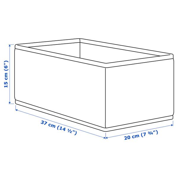 Упаковка 4 из 3 для IKEA - схема-чертеж с размерами