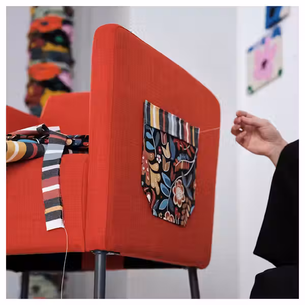 BLÅRAPUNKEL БЛОРАПУНКЕЛ Отрез ткани - разноцветный 150x300 см - фото 2