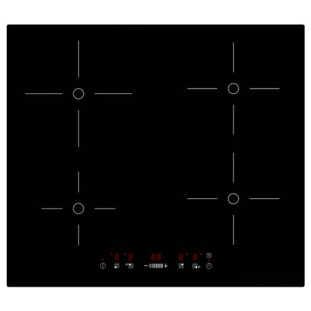Индукционная варочная панель ФОЛКЛИГ, черный (58 см)