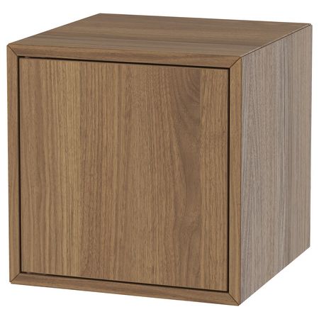 EKET Шкаф с дверью - коричневый под грецкий орех 35x35x35 см