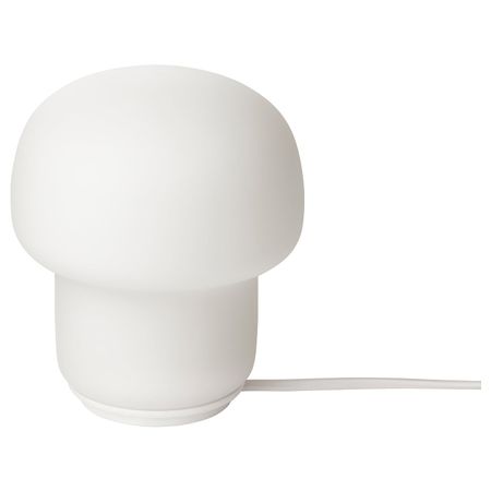 Лампа настольная, стекло молочный IKEA TOKABO ТОКАБУ 603.580.20