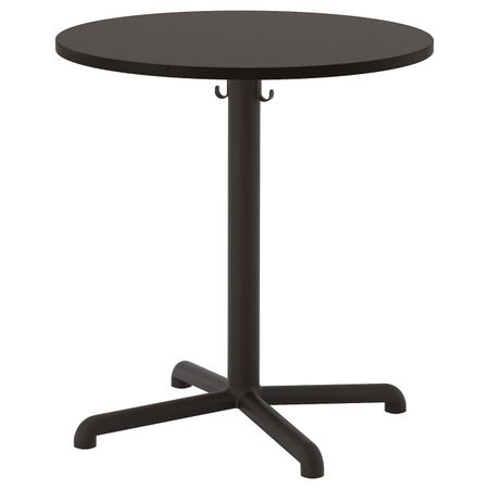 Стол, антрацит/антрацит 70 см IKEA STENSELE СТЕНСЕЛЕ 392.882.32