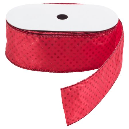 Тесьма ВИНТЕР 2016, красный (5 м)