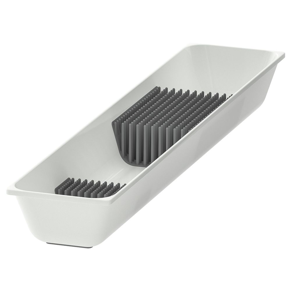 Подставка для ножей, белый 10x50 см IKEA VARIERA ВАРЬЕРА 403.676.43 - фото 1