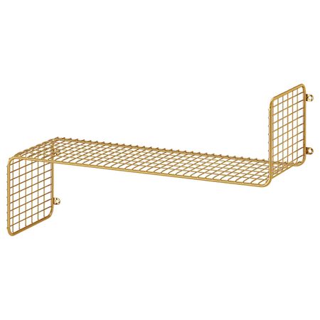 Полка навесная, золотой 60x20 см IKEA SVENSHULT СВЕНСХУЛЬТ 504.305.64