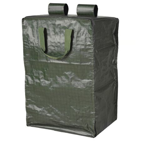 KOMPISHÄNG Подвесная секция д/хранен/3 ячейки - зеленый 40x30x66 см