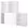 LASTARE ЛАСТАРЕ Комбинация д/хранения - белый 240x42x200 см