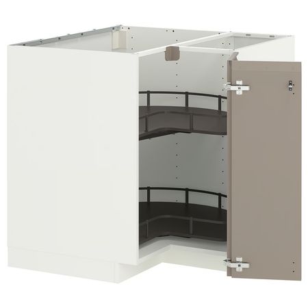 METOD Угловой напольн шкаф с вращающ секц