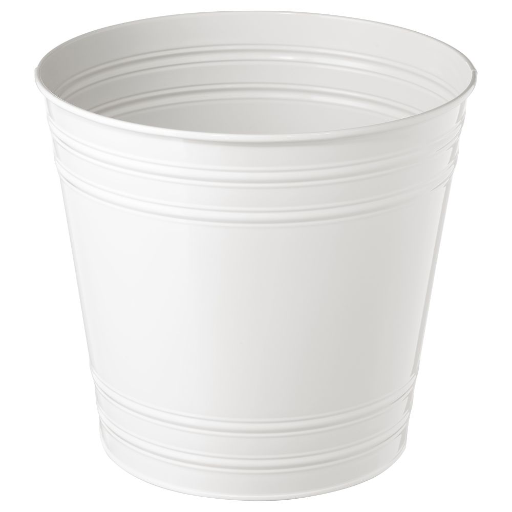 Кашпо СОККЕР, д/дома/улицы белый - фото 1