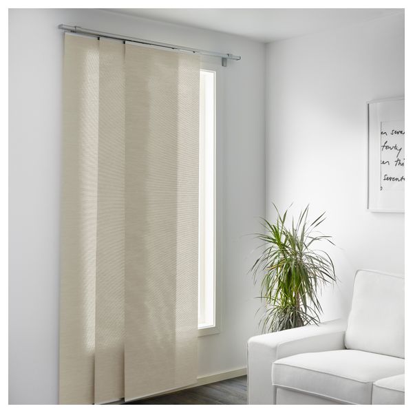 Узкая гардина АННО САНЕЛА, бежевый (60x300 см) - фото 2