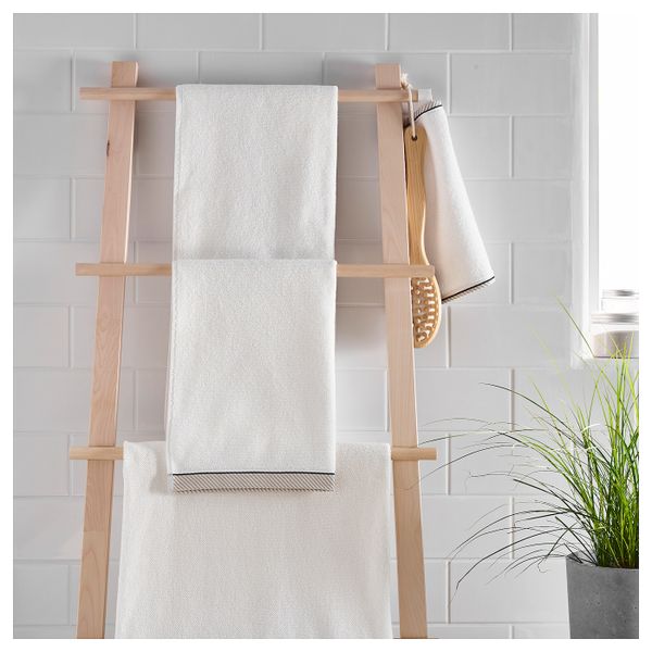 Полотенце, белый 50x100 см IKEA VIKFJÄRD ВИКФЬЕРД 204.052.07 - фото 4