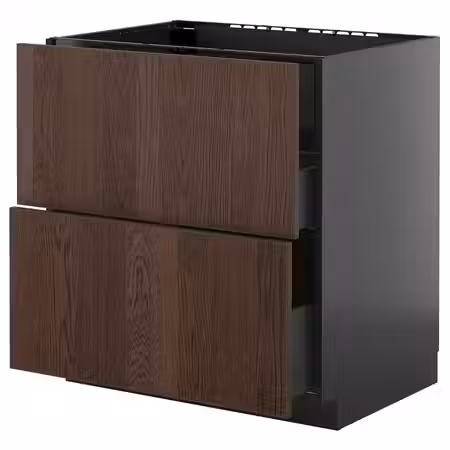 METOD / KNIVSHULT Шкаф д/варочн панели/вытяжка/ящик