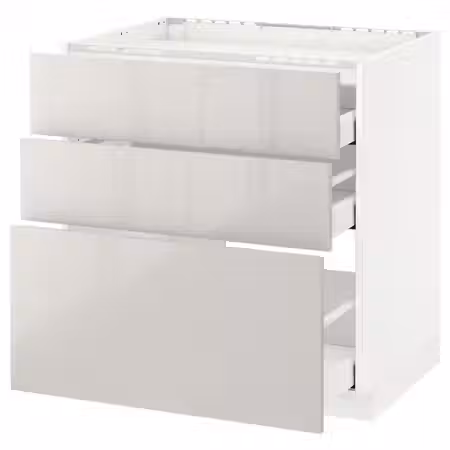 METOD / MAXIMERA Напольн шкаф/3фронт пнл/3ящика