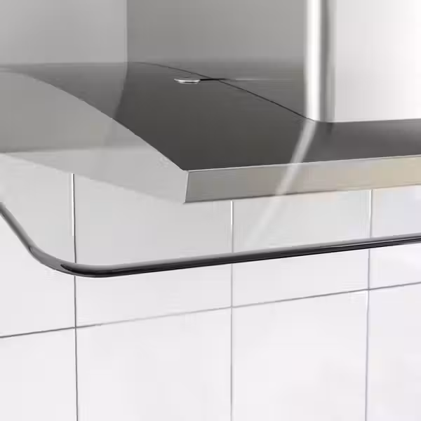 BALANSERAD Вытяжка кухонная стен креп (колпак) - нержавеющая сталь/стекло 80 см - фото 4
