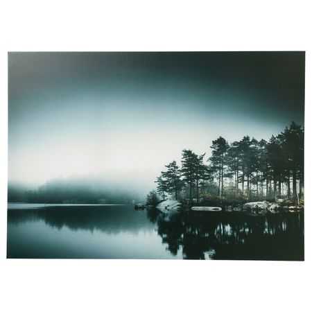 Картина, Серое озеро, 100x70 см IKEA ПЬЕТТЕРИД 004.382.37