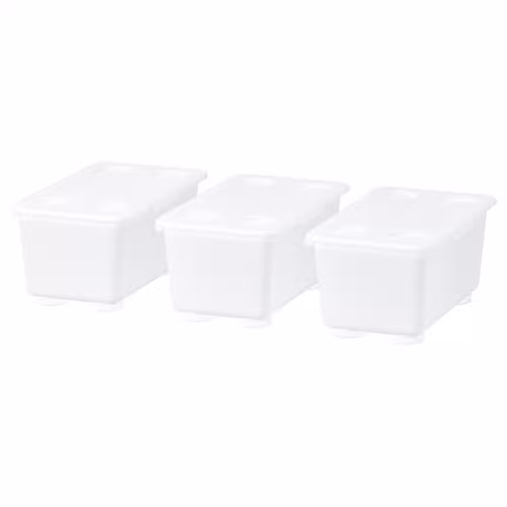 GLIS Контейнер с крышкой - прозрачный 17x10 см - фото 1