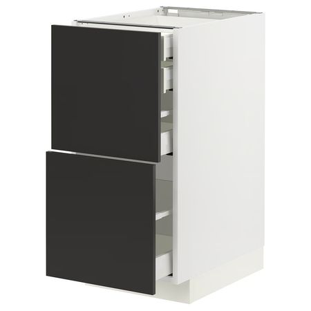 METOD / MAXIMERA Напольн шк 2фасада/2низ/1срд/1вс ящ