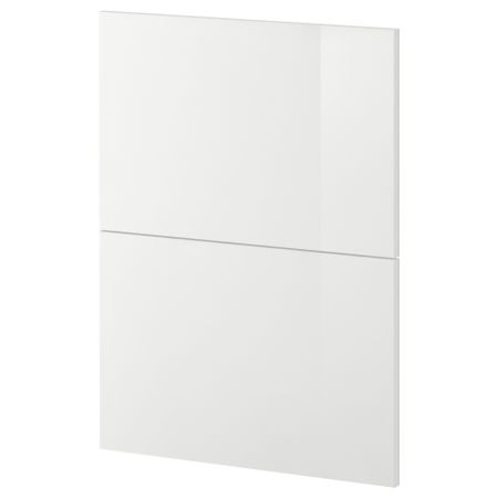 2 фронтальных панели для посудомоечной машины МЕТОД, Рингульт белый (60 см)