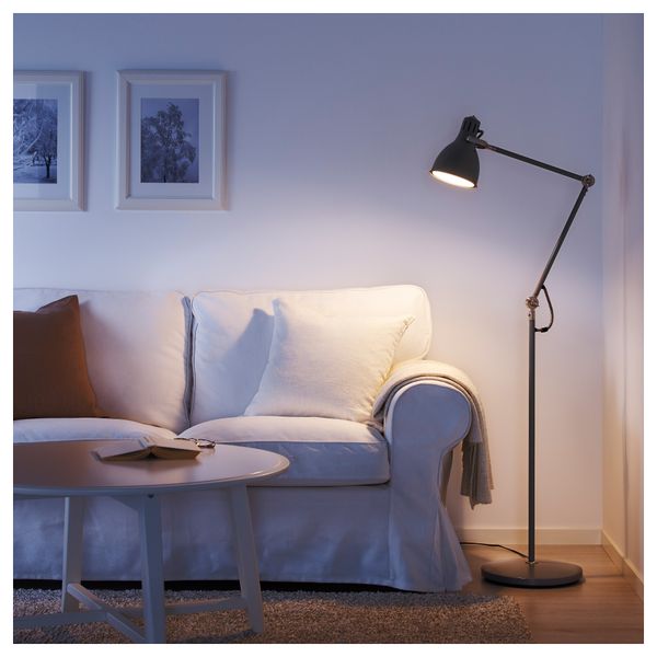 Светильник напольный для чтения АРЁД, серый - фото 4