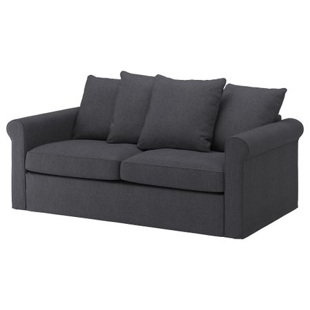 2-местный диван-кровать, Sporda темно-серый IKEA GRÖNLID 295.366.47
