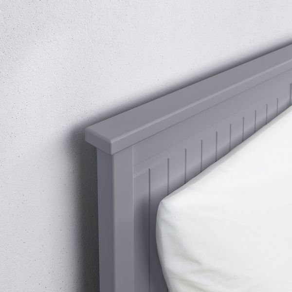 HEMNES Кушетка с 2 матрасами/3ящиками - серый/Ågotnes жесткий 80x200 см - фото 7