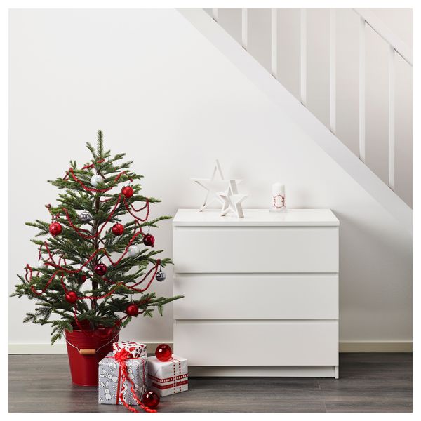 Искусственное растение в горшке ФЕЙКА, рождественская елка (21 см) - фото 2