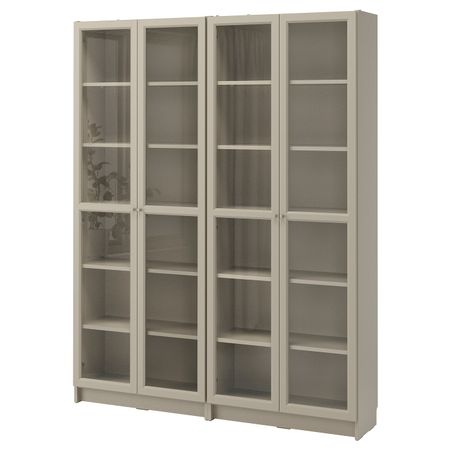 Стеллаж, бежевый, 160x30x202 см IKEA БИЛЛИ 292.439.94