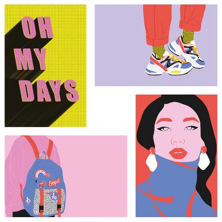 Открытка, 10x15 см, oh my days IKEA YLLEVAD ЮЛЛЕВАД 505.548.42