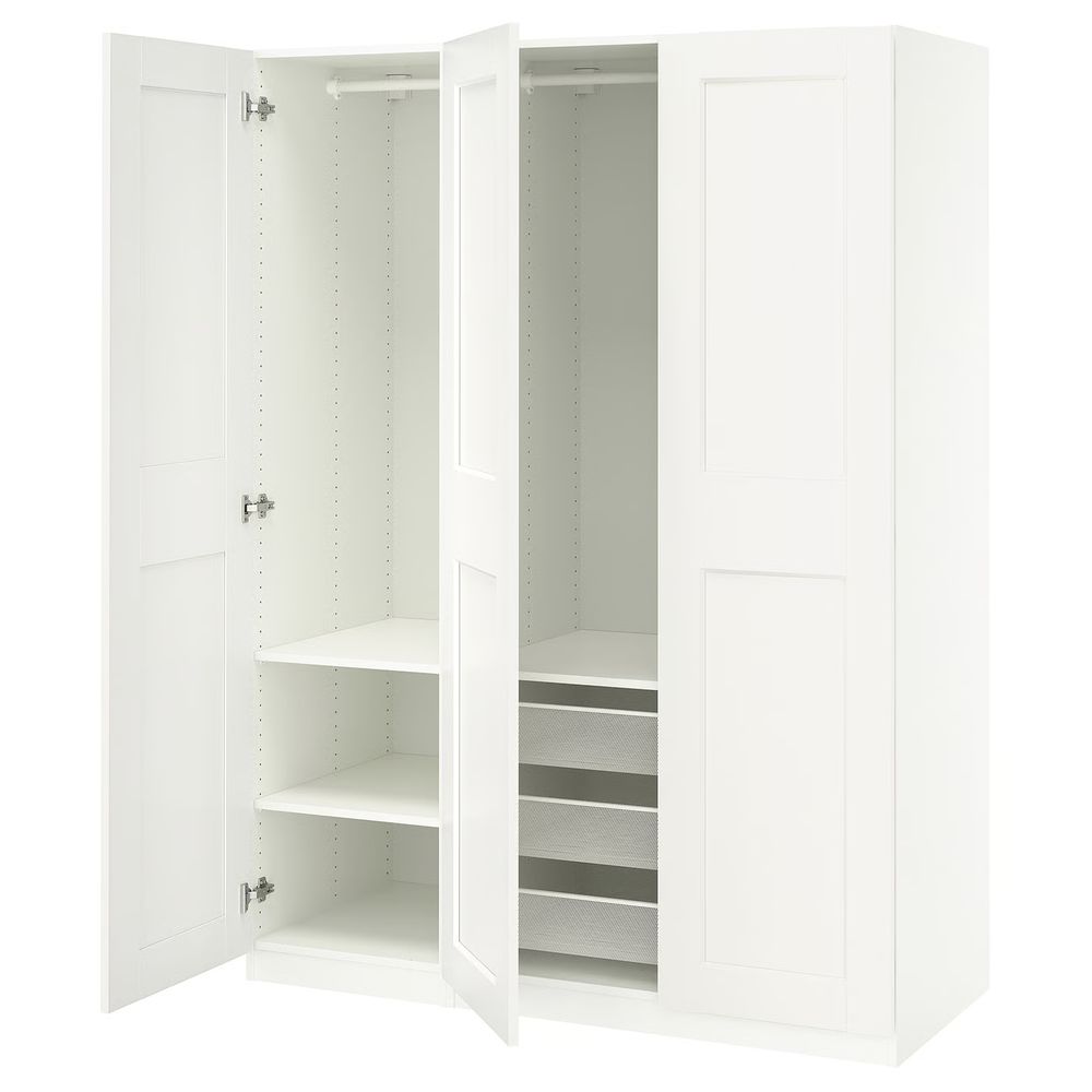 IKEA, вид спереди - схема-чертеж с размерами