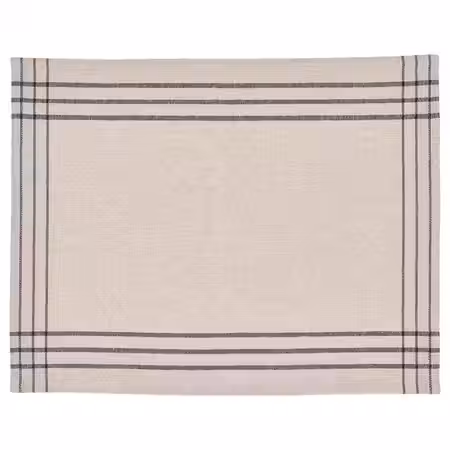 VÅRARV ВОРАРВ Салфетка под приборы - темно-серый/неокрашенный 35x45 см