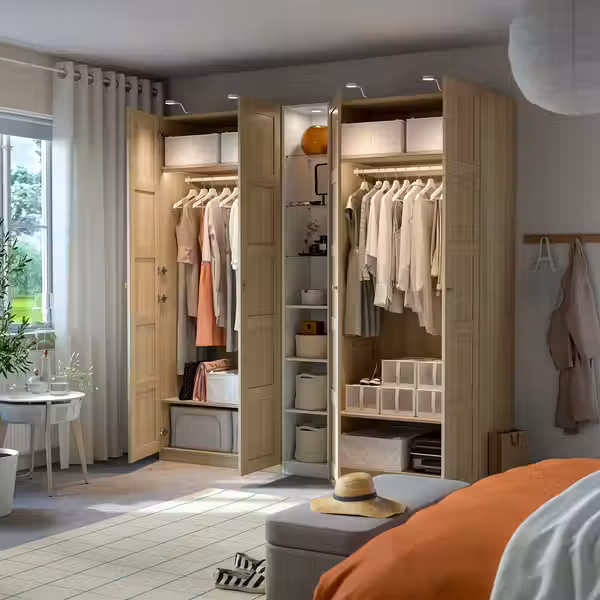 PAX / BERGSBO Гардероб, комбинация - схема-чертеж с размерами