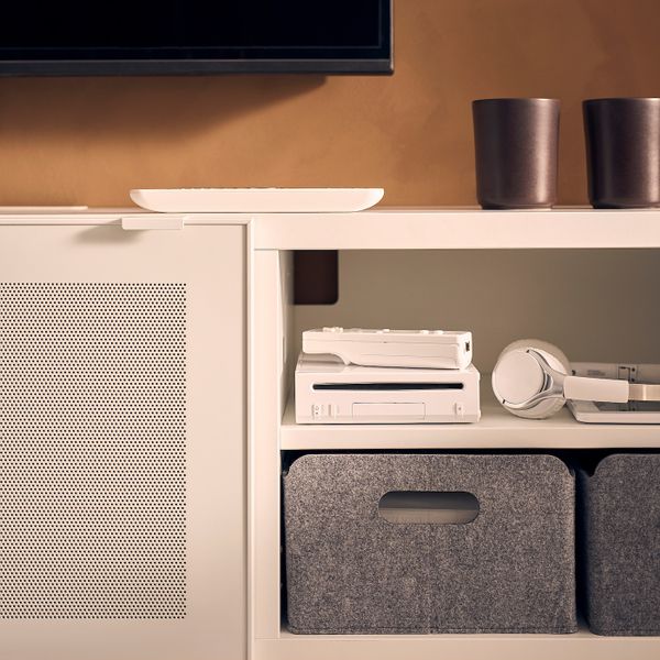 Тумба под ТВ, с дверцами, белый/мортвикен белый 180x42x38 см IKEA BESTÅ БЕСТО 494.174.41 - фото 7