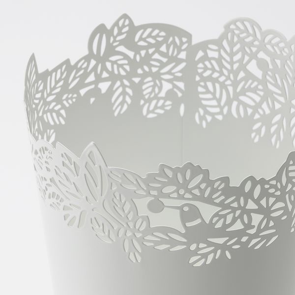 Кашпо, белый, 9 см IKEA SAMVERKA САМВЕРКА 503.887.39 - фото 5