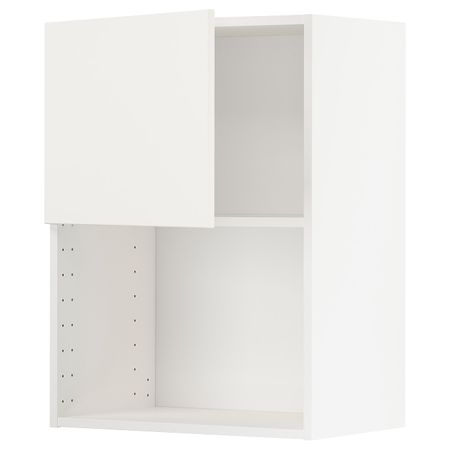 Навесной шкаф для СВЧ-печи, белый/Хэггеби белый 60x80 см IKEA METOD МЕТОД 692.263.08