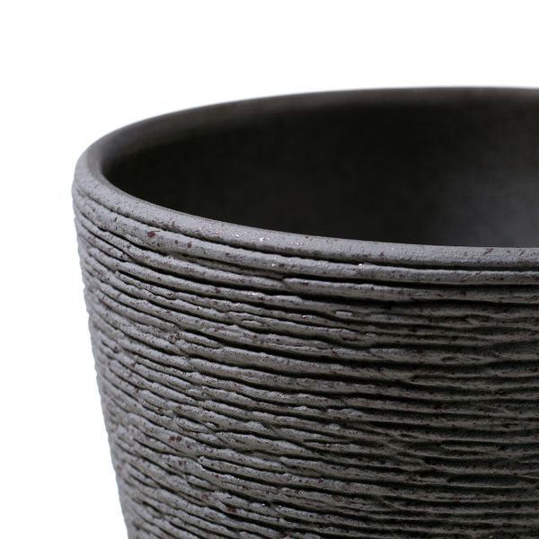 Горшок цветочный, серый 10 см IKEA СКАКИГ 404.313.52 - фото 2