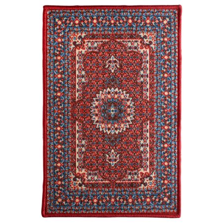 Придверный коврик, красный/синий 40x60 см IKEA SKIVHOLME СКИВХОЛЬМЕ 404.721.25