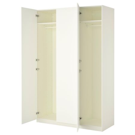 Гардероб, белый/Форсанд белый 150x60x236 см IKEA PAX ПАКС 092.781.97