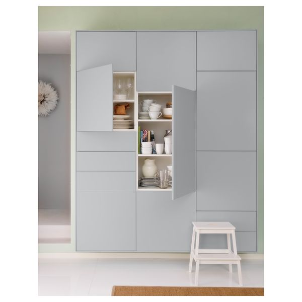 Дверь ВЕДДИНГЕ, серый - фото 5