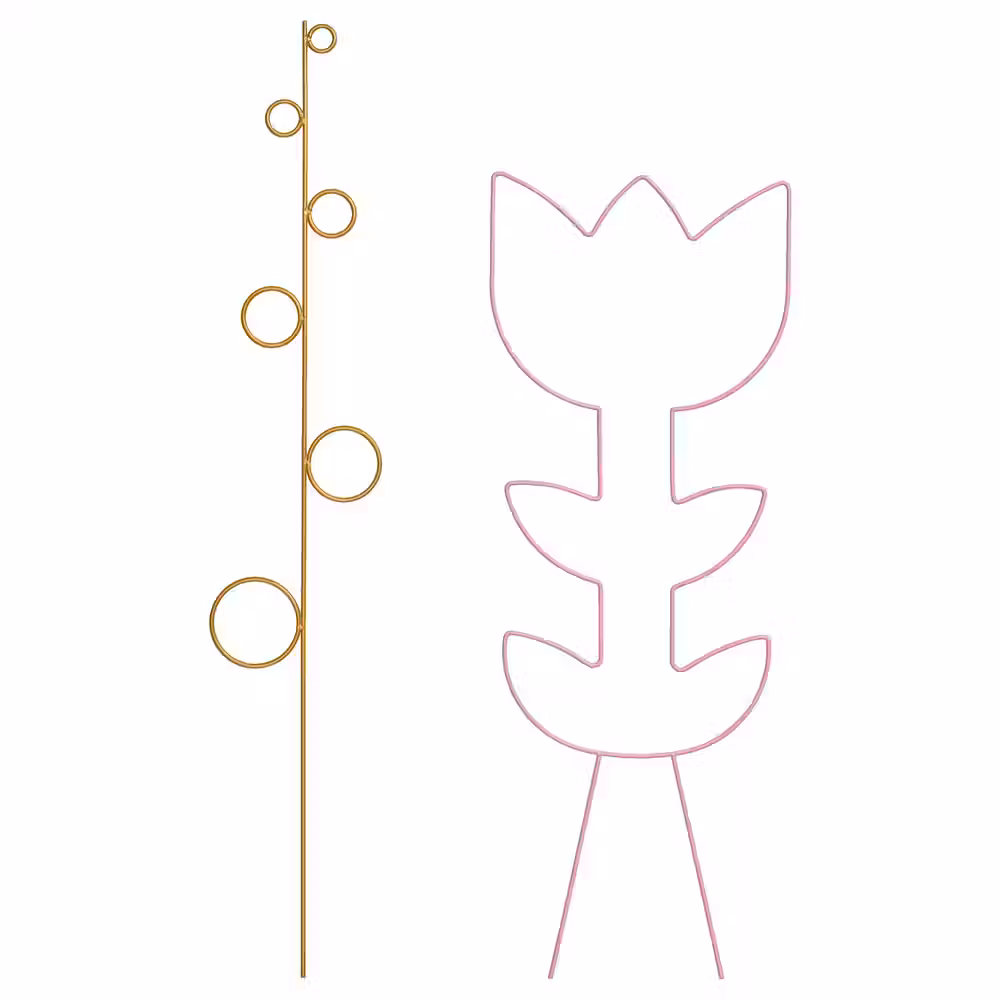 DOFTRIPS Опора для растения, 2 шт. - д/дома/улицы/разные формы - фото 1