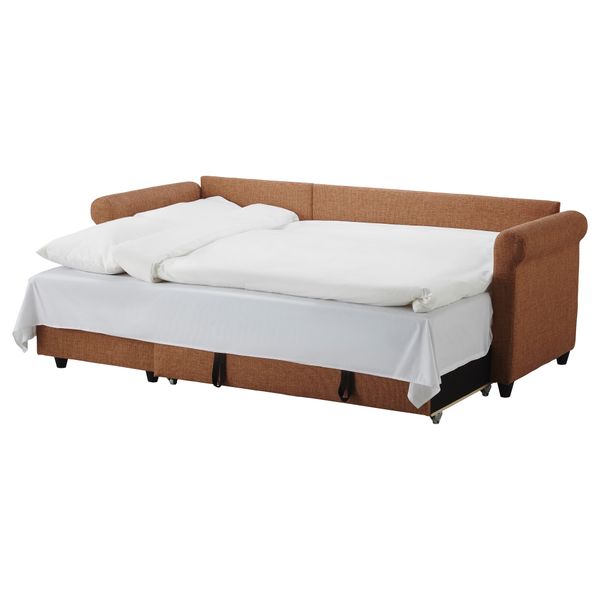 Диван-кровать с козеткой ЛАЛАБУ, Олем классический коричневый - фото 5