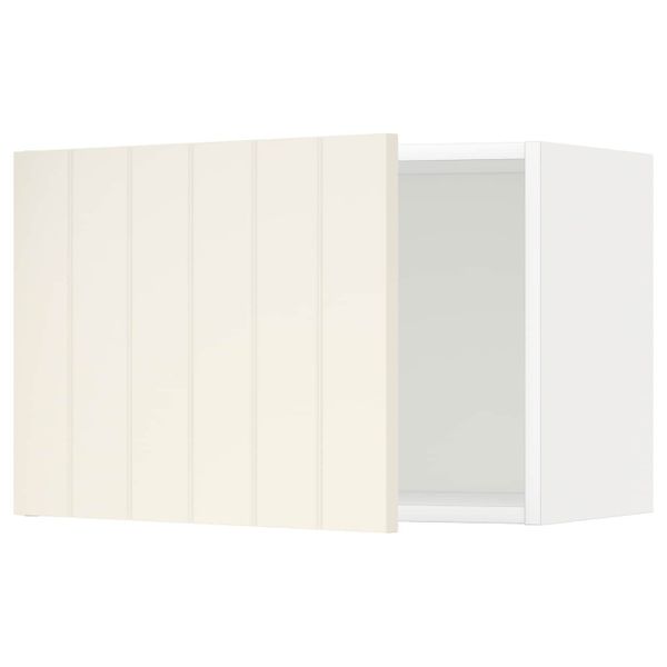 Шкаф навесной, белый/Хитарп белый с оттенком 60x40 см IKEA METOD МЕТОД 992.264.58 - схема-чертеж с размерами