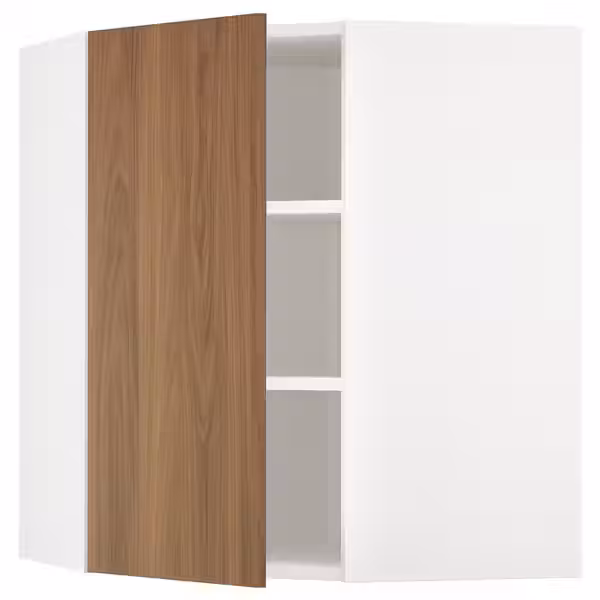 METOD Угловой навесной шкаф с полками - фото 1