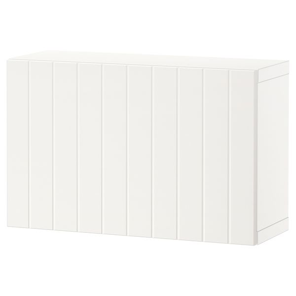 Комбинация настенных шкафов, белый, Sutterviken белый, 60x22x38 см IKEA BESTÅ БЕСТО 394.292.46 - фото 1