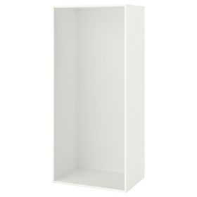 PLATSA Каркас - белый 80x55x180 см
