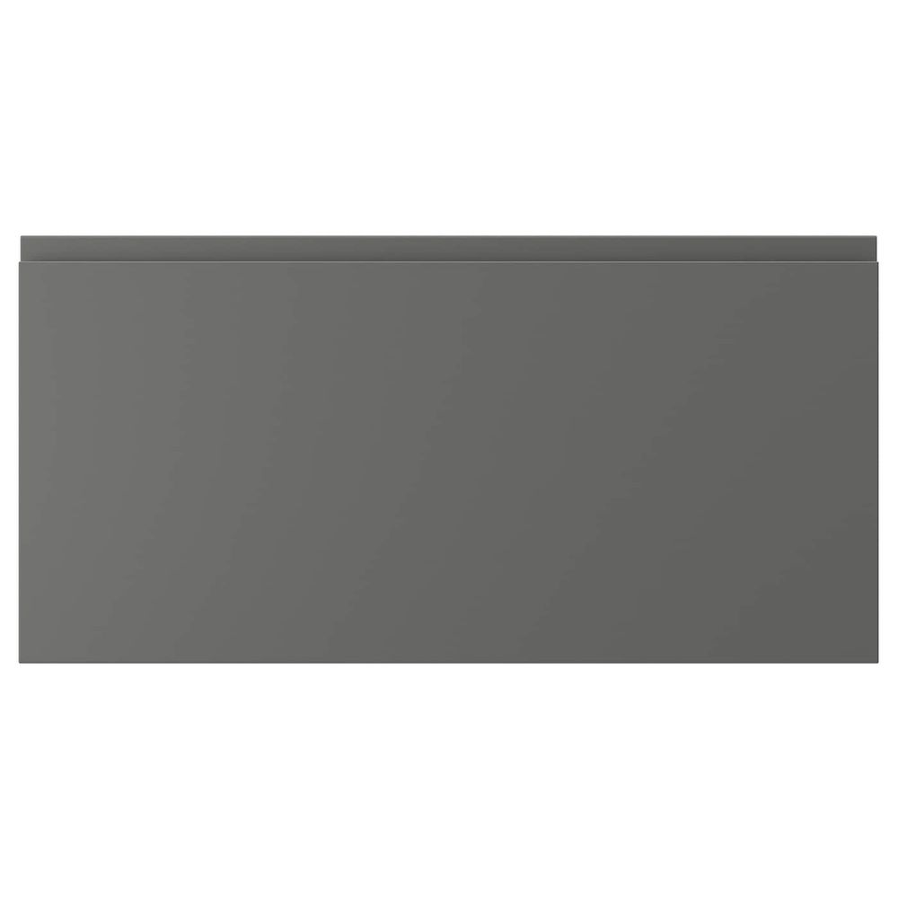 Фронтальная панель ящика, темно-серый 80x40 см IKEA VOXTORP ВОКСТОРП 004.560.28 - фото 1